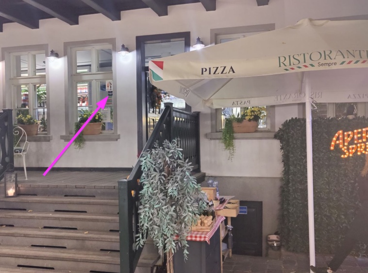 Kup Kartę SOPOT Ristorante Sempre - naklejka potwierdzająca udział w programie Karta SOPOT