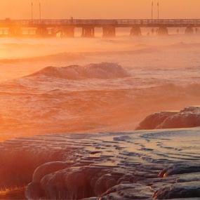 Niezwykłe zjawisko nad Bałtykiem – dymienie morza
